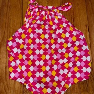 Vibrant Pink Bandana Style Top from Gaze